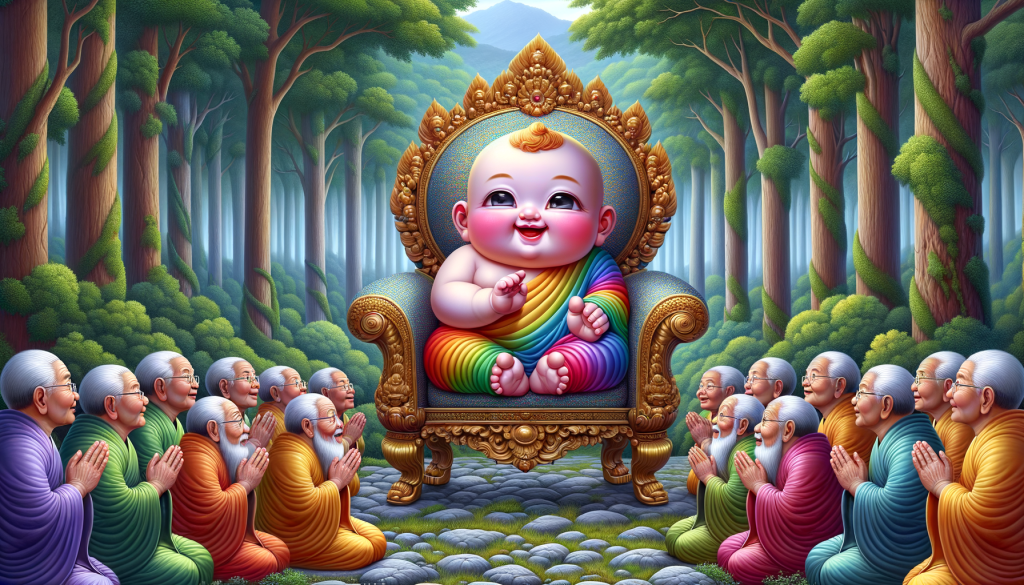 Petit sonnet sans prétention dédié au petit bouddha bidon, mon Maître&nbsp;!