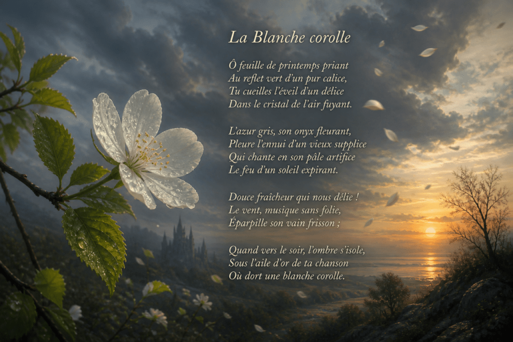 La Blanche corolle